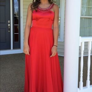 Sherri Hill Prom Dress- Red